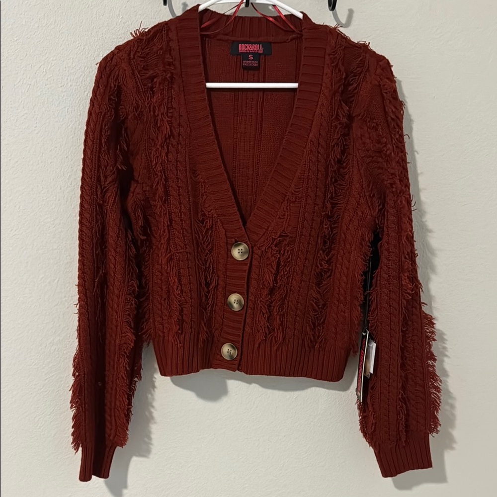 NWT Rock & Roll cardigan